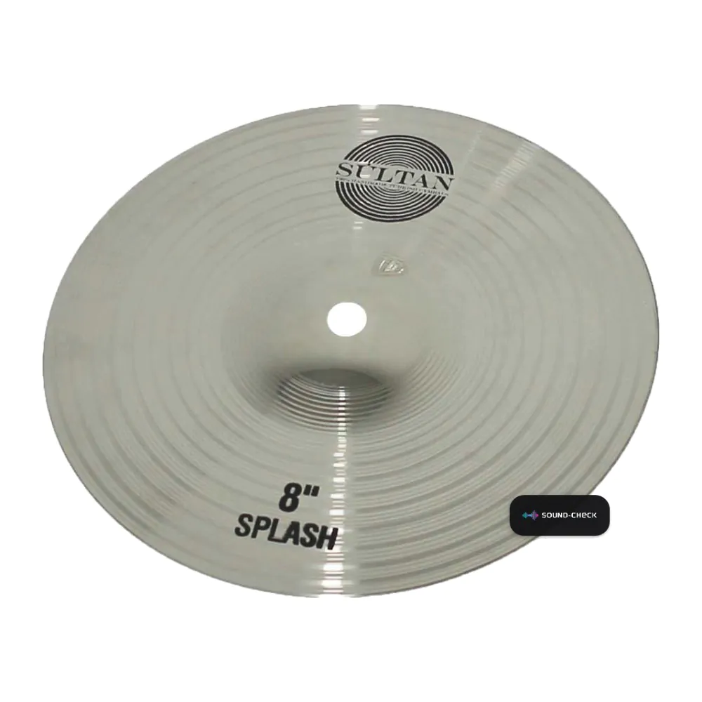 מצילת Splash 8" – סדרת Silver – Sultan SILVER SP8 1 מצילת Splash 8" – סדרת Silver – Sultan SILVER SP8