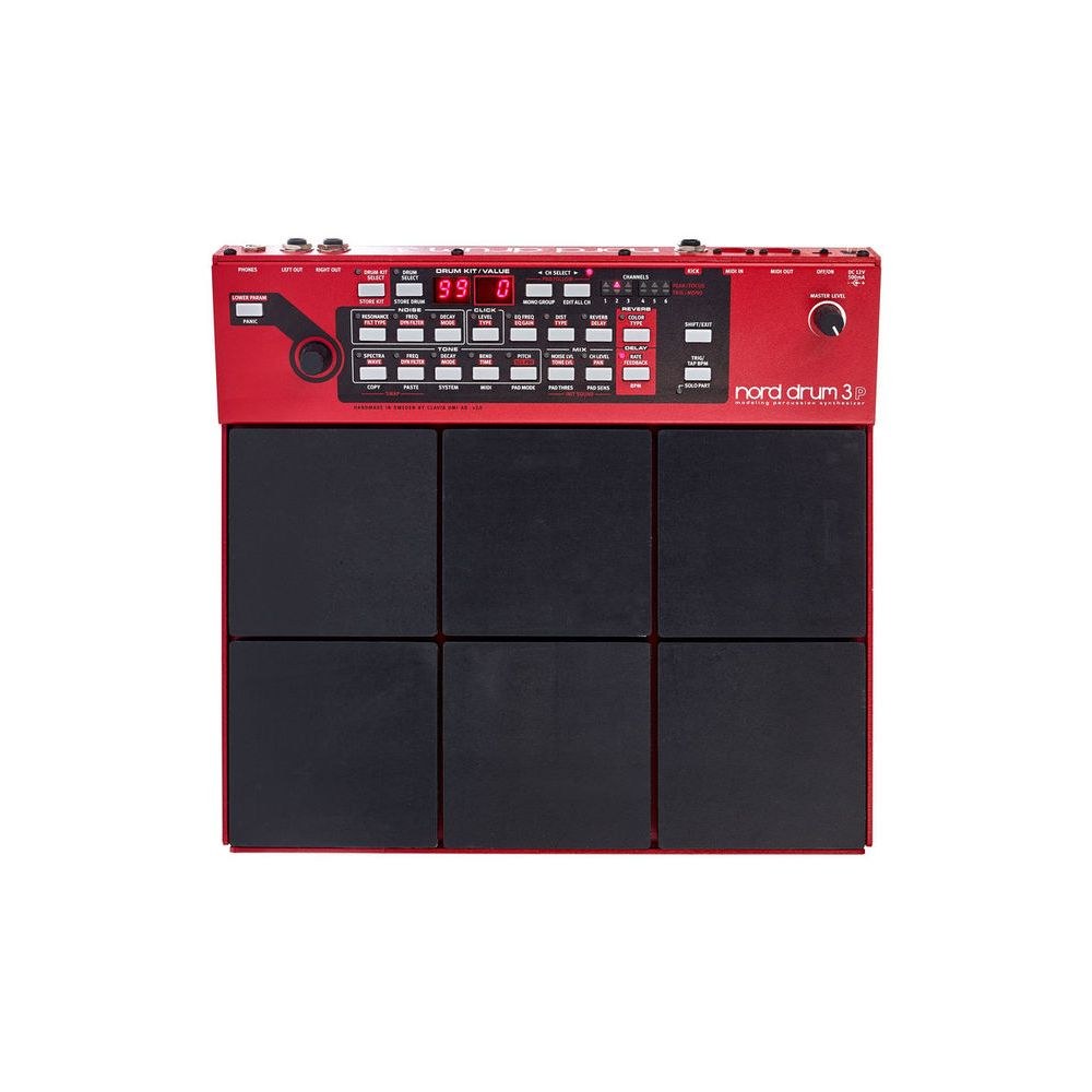 סינתיסייזר הקשה Nord Drum 3P – 6 פדים, סינתזה רזוננטית ו-FM 5 Nord Drum 3P – סינתיסייזר הקשה, תמונה 5