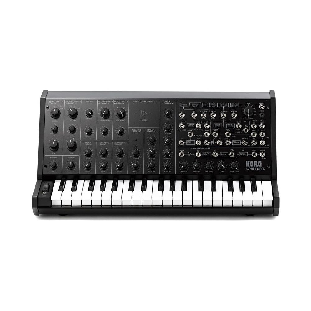 סינתיסייזר אנלוגי Korg MS-20 mini – מונופוני עם פאצ׳ים 2 Korg MS-20 mini – סינתיסייזר אנלוגי מונופוני, תמונה 2