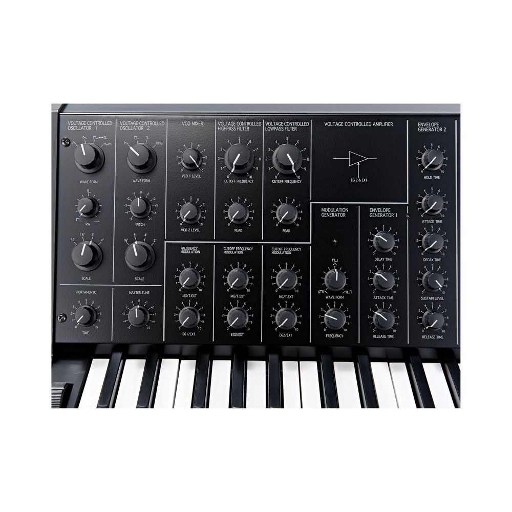 סינתיסייזר אנלוגי Korg MS-20 mini – מונופוני עם פאצ׳ים 7 Korg MS-20 mini – סינתיסייזר אנלוגי מונופוני, תמונה 7