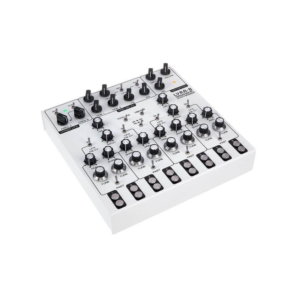 סינתיסייזר דרון אנלוגי SOMA Lyra-8 White Angel – 8 קולות 3 SOMA Lyra-8 – סינתיסייזר דרון אנלוגי, תמונה 3