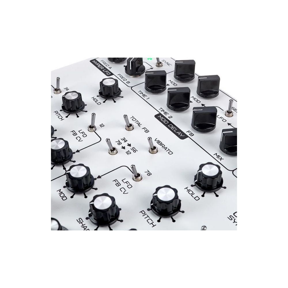סינתיסייזר דרון אנלוגי SOMA Lyra-8 White Angel – 8 קולות 7 SOMA Lyra-8 – סינתיסייזר דרון אנלוגי, תמונה 7