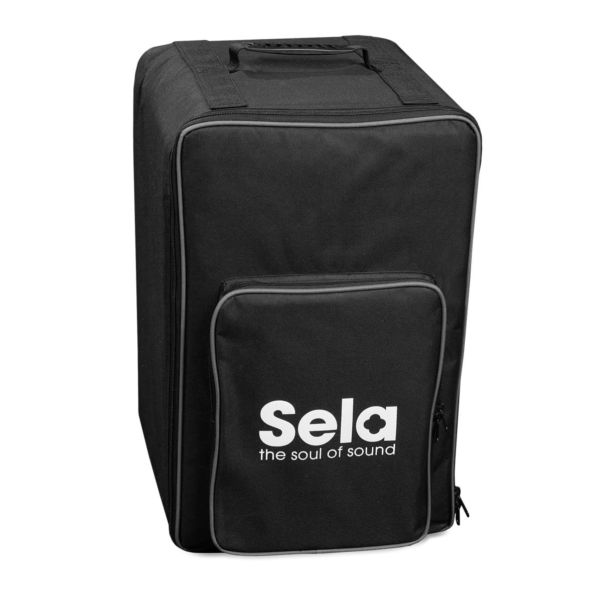 ערכת קחון למתחילים SELA Primera SE120 שחור – עם תיק גב, פד ישיבה וספר לימוד 9 תיק הגב המרופד של Sela לקחון – מבט קדמי