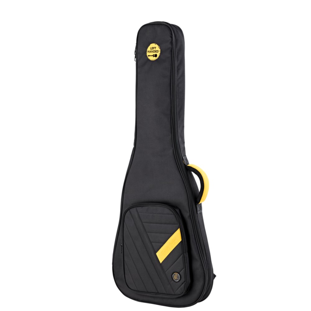 גיטרה קלאסית חשמלית שמאלית Ortega TourPlayer Deluxe – אקציה סאנברסט או מייפל להבה כחול 11 תיק גב TourPlayer של Ortega – כלול באריזה