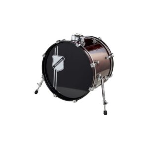תוף בס 18×14 אינץ׳ Millenium מסדרת Focus – אדום, חומרה כרום, כולל רוזטה, להרחבה או להחלפה (יבוא בלעדי)