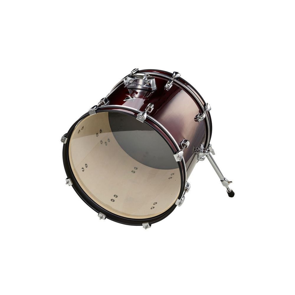 תוף בס 18×14 אינץ׳ Millenium מסדרת Focus – אדום, חומרה כרום, כולל רוזטה, להרחבה או להחלפה (יבוא בלעדי) 5 תוף הבס 18 אינץ׳ האדום – תוף בס, תמונה 5