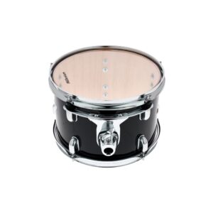 טם-טם 12×8 אינץ׳ Millenium מסדרת Focus – שחור, חומרה כרום, להרחבה או להחלפה (יבוא בלעדי)