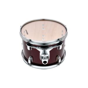 טם-טם 12×8 אינץ׳ Millenium מסדרת Focus – אדום, חומרה כרום, להרחבה או להחלפה (יבוא בלעדי)