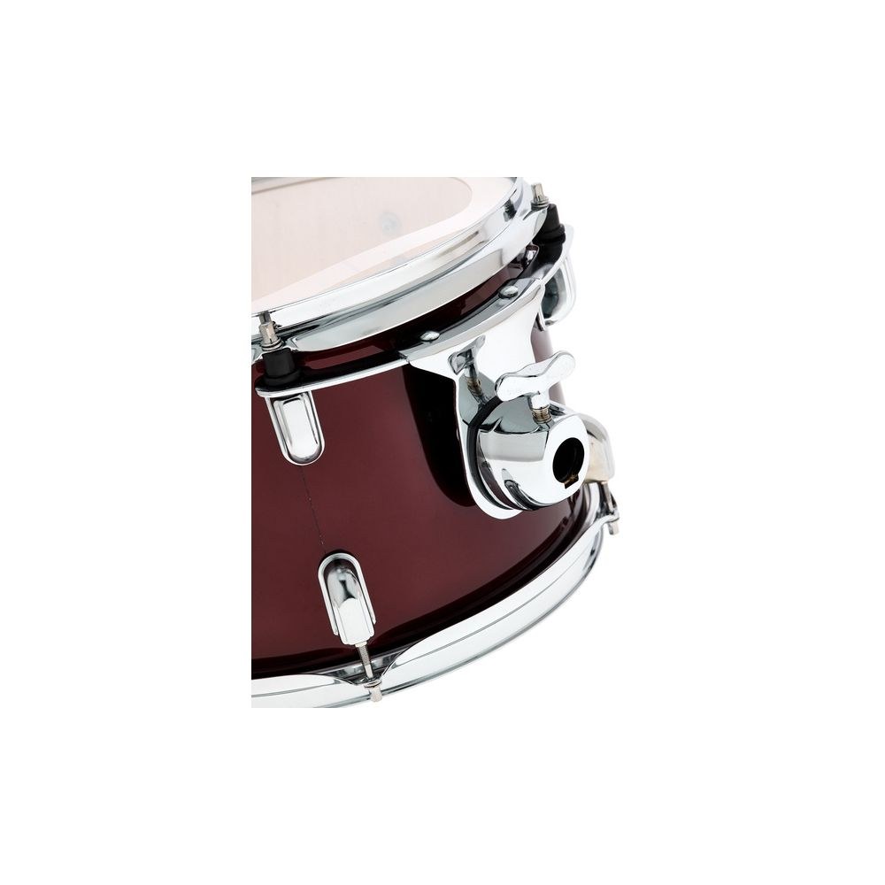 טם-טם 12×8 אינץ׳ Millenium מסדרת Focus – אדום, חומרה כרום, להרחבה או להחלפה (יבוא בלעדי) 6 הטם 12 אינץ׳ האדום של Focus – טם-טם, תמונה 6