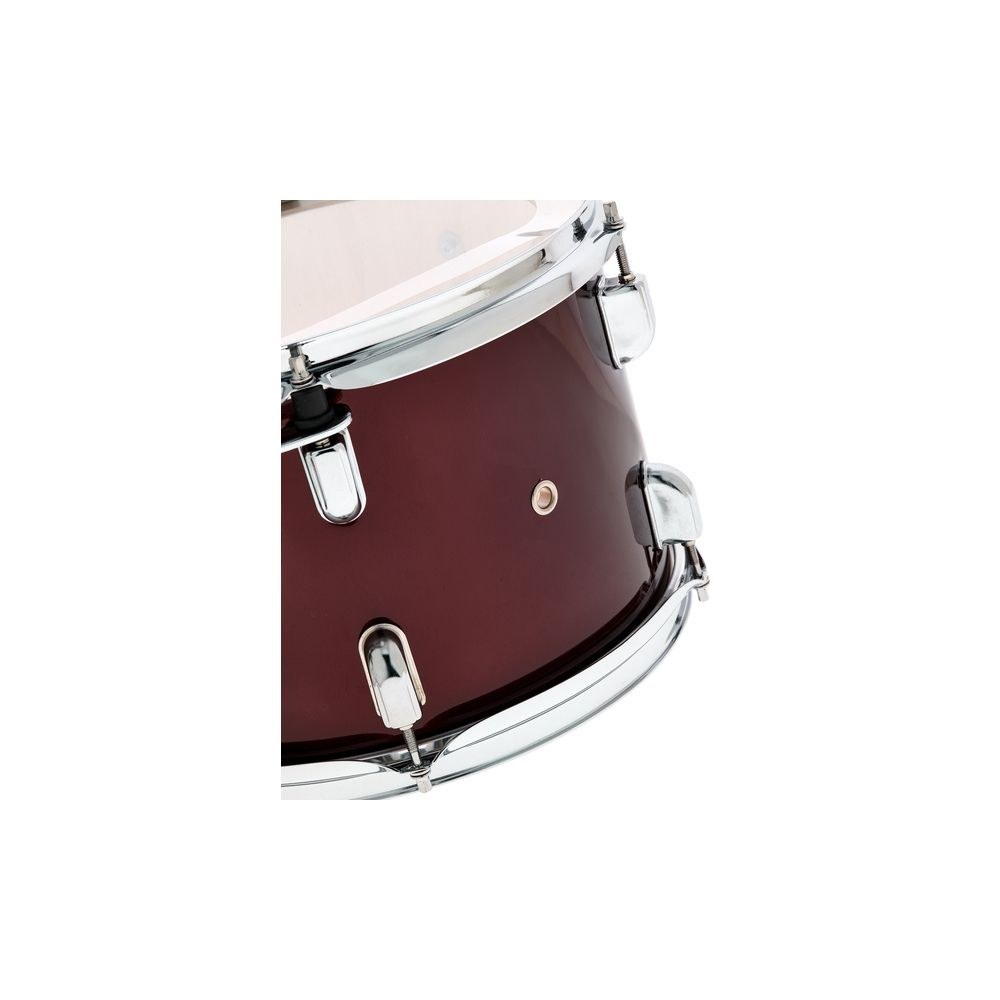 טם-טם 12×8 אינץ׳ Millenium מסדרת Focus – אדום, חומרה כרום, להרחבה או להחלפה (יבוא בלעדי) 7 הטם 12 אינץ׳ האדום של Focus – טם-טם, תמונה 7