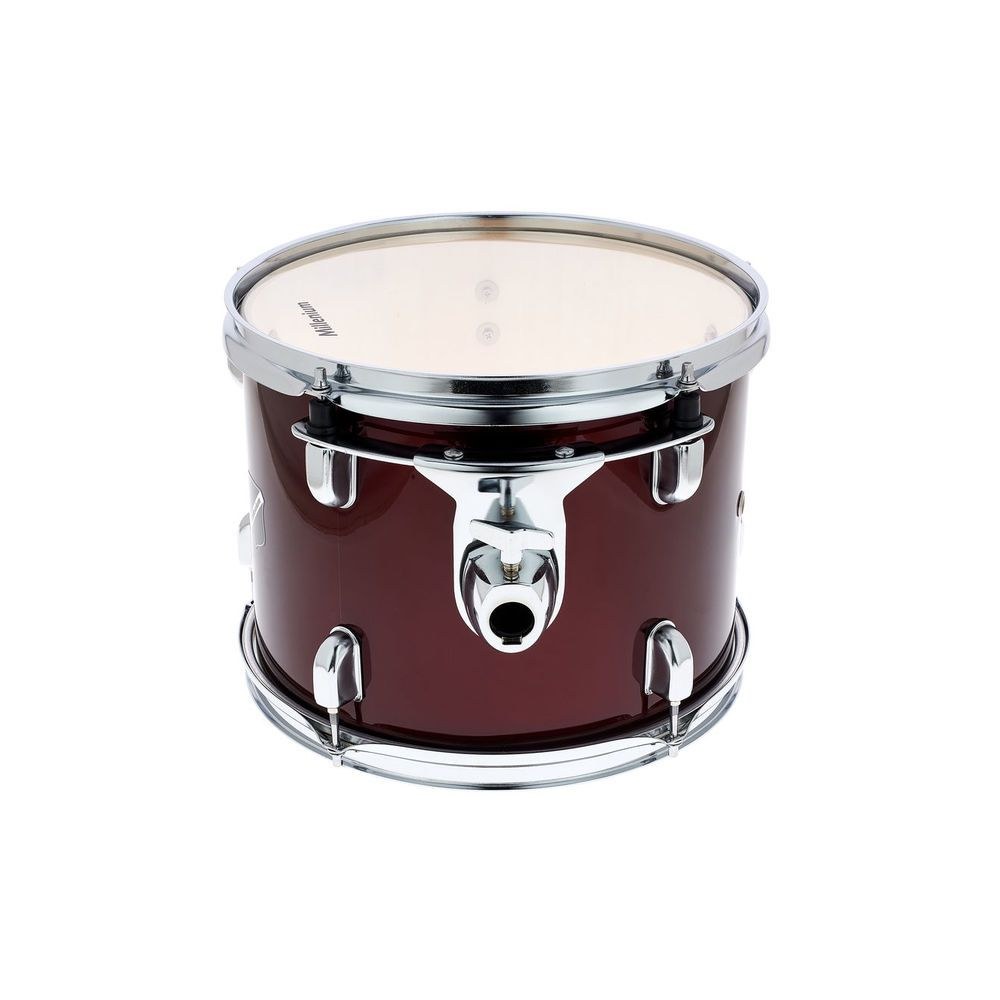 טם-טם 12×9 אינץ׳ Millenium מסדרת Focus – אדום, חומרה כרום, להרחבה או להחלפה (יבוא בלעדי) 2 הטם 12×9 האדום של Focus – טם-טם, תמונה 2