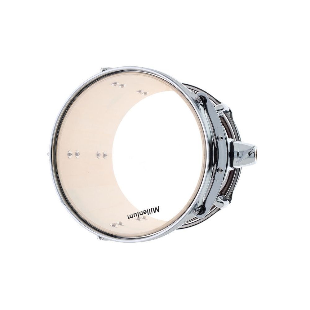 טם-טם 12×9 אינץ׳ Millenium מסדרת Focus – אדום, חומרה כרום, להרחבה או להחלפה (יבוא בלעדי) 4 הטם 12×9 האדום של Focus – טם-טם, תמונה 4