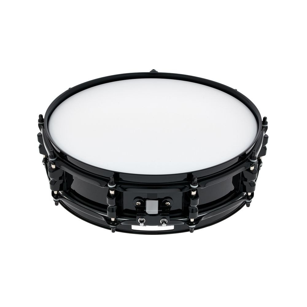 תוף סנר פלדה שחור Millenium 13×3.5 אינץ׳ – סנר צד חד, חישוקי פלדה 1.6 מ״מ, 10 ברגים (יבוא בלעדי) 3 סנר הצד השחור – תוף סנר, תמונה 3