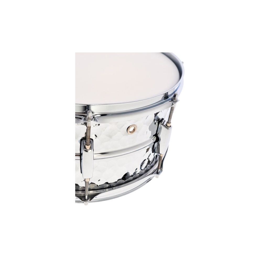 תוף סנר פלדה מרוקעת Millenium 14×6.5 אינץ׳ – צליל חם, חישוקי פלדה 1.6 מ״מ, 8 ברגי מתיחה (יבוא בלעדי) 6 הסנר מפלדה מרוקעת – תוף סנר מפלדה, תמונה 6