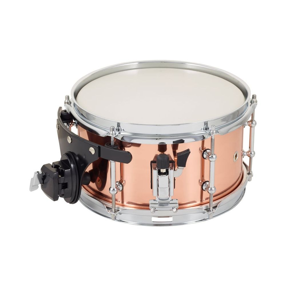 תוף סנר צד (Side Snare) מנחושת Millenium 10×5.5 אינץ׳ – גוף נחושת 1.2 מ״מ, תלייה על החישוק (יבוא בלעדי) 3 סנר הצד מנחושת – תוף סנר צד, תמונה 3