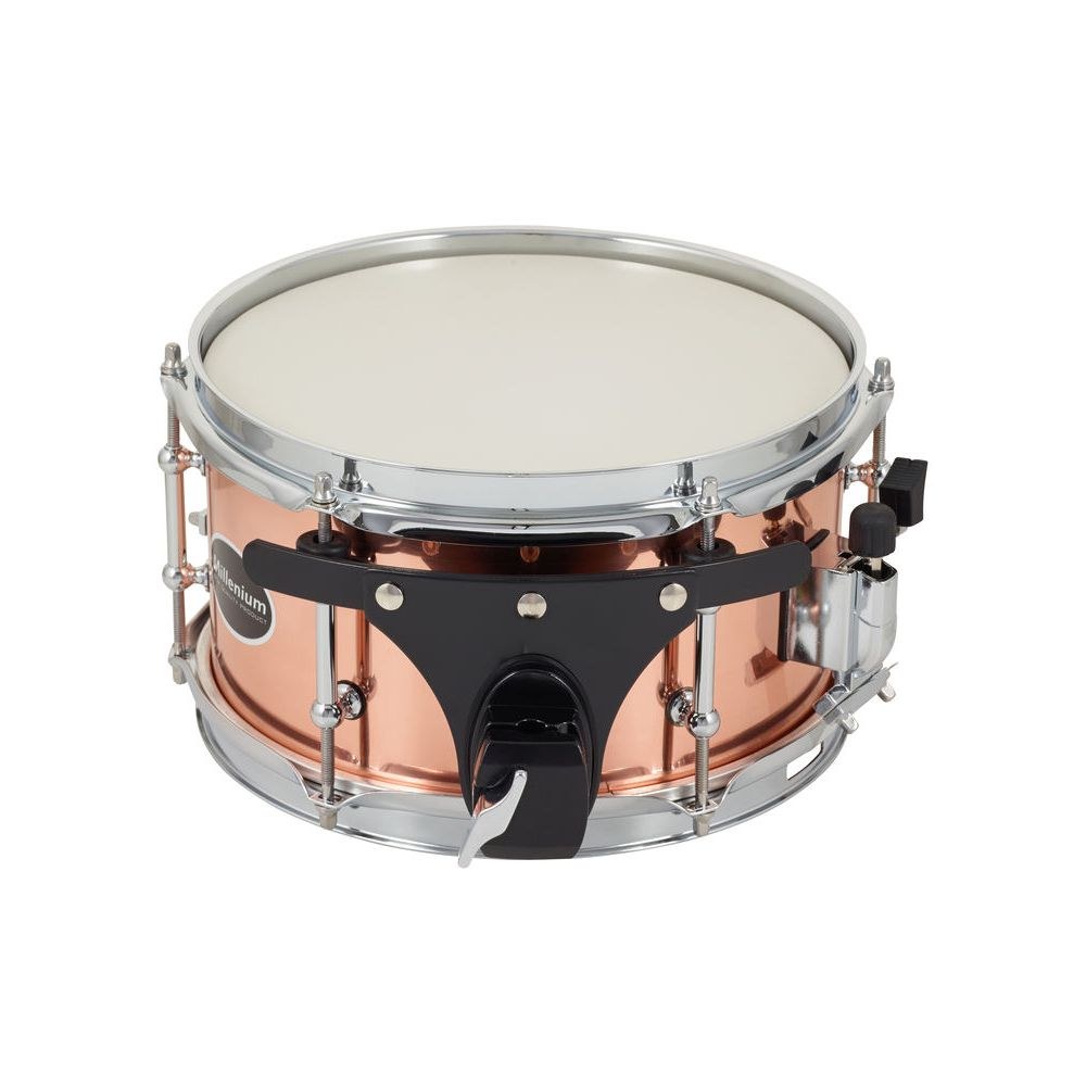 תוף סנר צד (Side Snare) מנחושת Millenium 10×5.5 אינץ׳ – גוף נחושת 1.2 מ״מ, תלייה על החישוק (יבוא בלעדי) 4 סנר הצד מנחושת – תוף סנר צד, תמונה 4