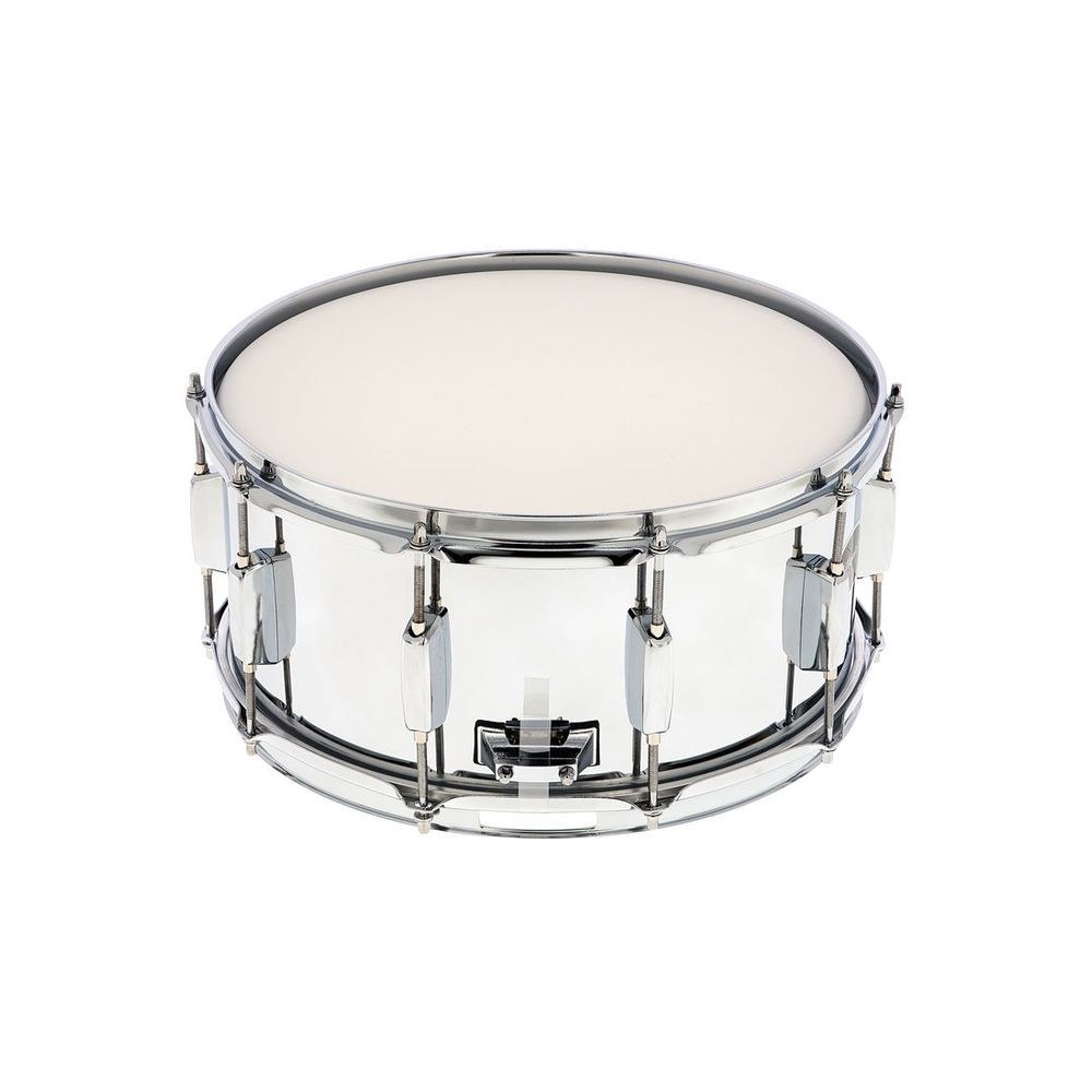 תוף סנר פלדה Millenium 14×6.5 אינץ׳ – צליל עוצמתי לרוק, חישוקי פלדה 1.6 מ״מ, 10 ברגים (יבוא בלעדי) 2 סנר הפלדה העמוק – תוף סנר, תמונה 2