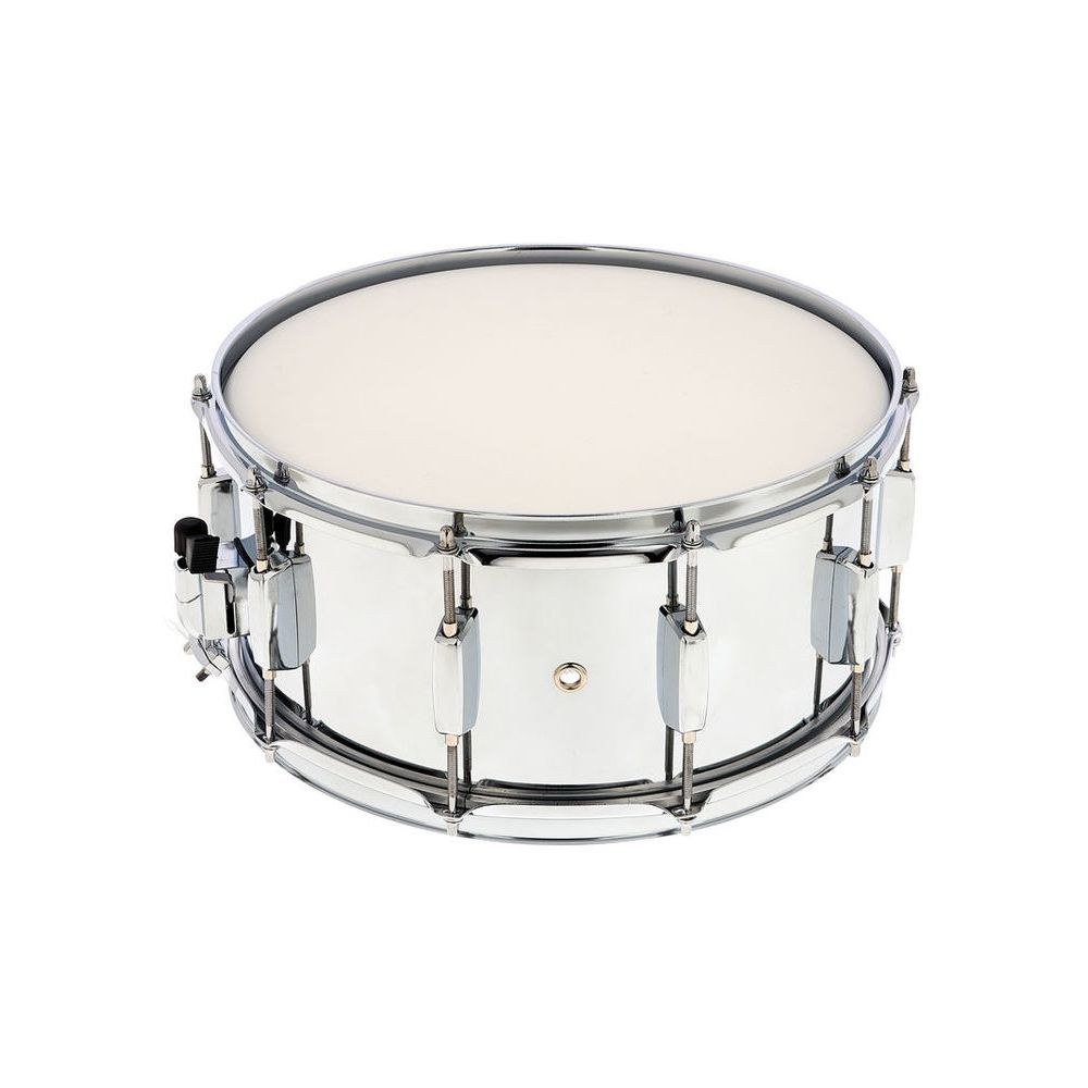תוף סנר פלדה Millenium 14×6.5 אינץ׳ – צליל עוצמתי לרוק, חישוקי פלדה 1.6 מ״מ, 10 ברגים (יבוא בלעדי) 3 סנר הפלדה העמוק – תוף סנר, תמונה 3