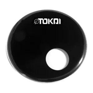 עור לתוף בס 22″ – שחור – Tokai 22″ Black Bass Head