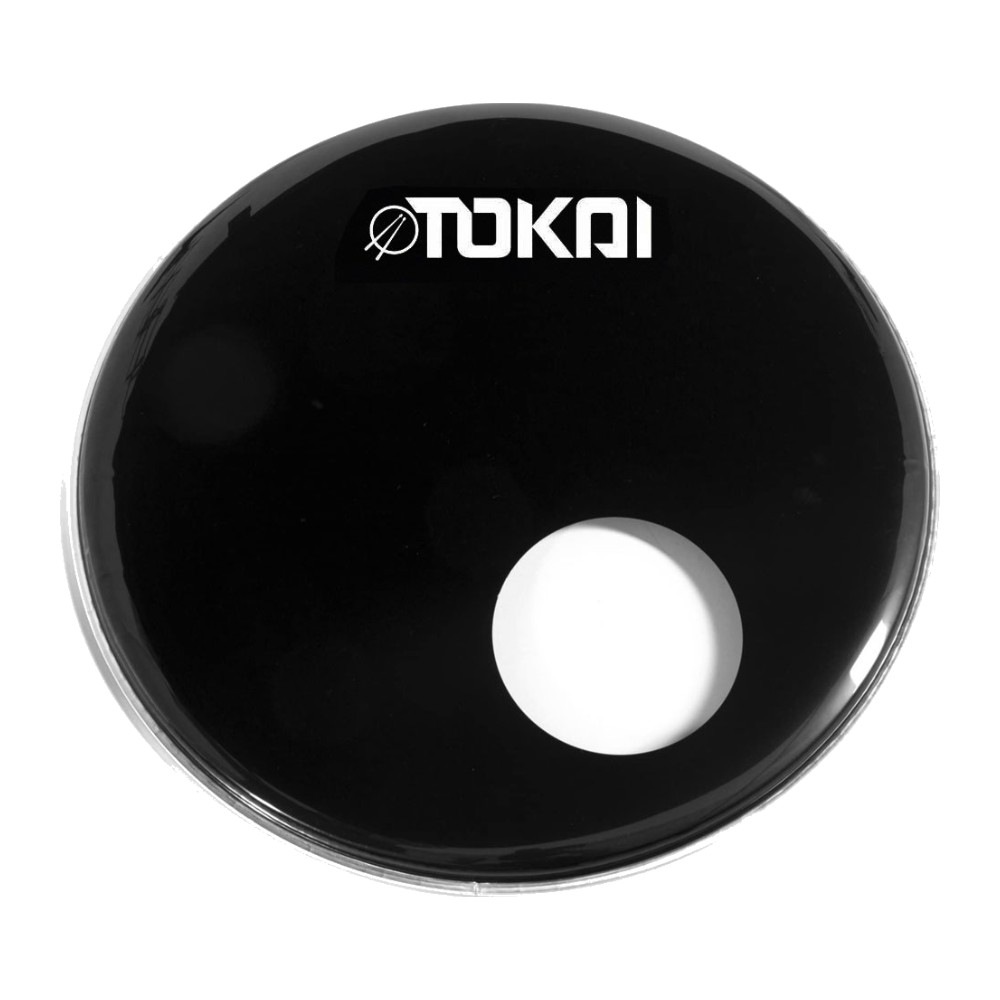 עור לתוף בס 22" – שחור – Tokai 22" Black Bass Head 1 עור לתוף בס 22" – שחור – Tokai 22" Black Bass Head