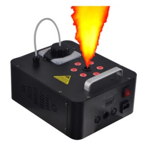 תותח עשן 900W Shadow LAD174 – פליטה אנכית עם לדים RGB, DMX ושלט אלחוטי