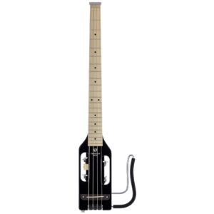 Traveler Guitar Ultra-Light Bass Gloss Black – גיטרת בס ניידת, 4 מיתרים