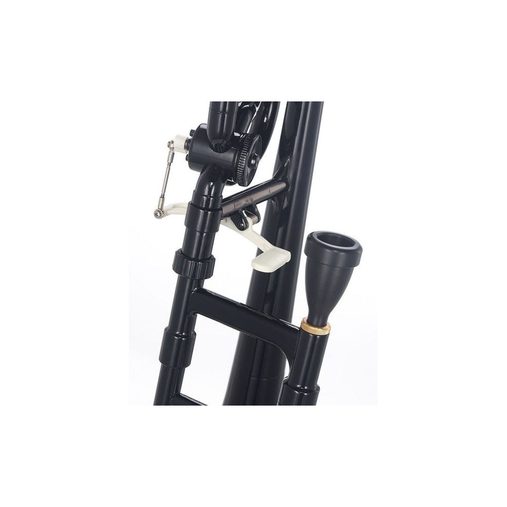 טרומבון Bb/F מפלסטיק Startone עם רוטור F – קל במיוחד 860 גרם, כולל פייה ותיק, שחור (יבוא בלעדי) 6 טרומבון הפלסטיק השחור – טרומבון מפלסטיק, תמונה 6