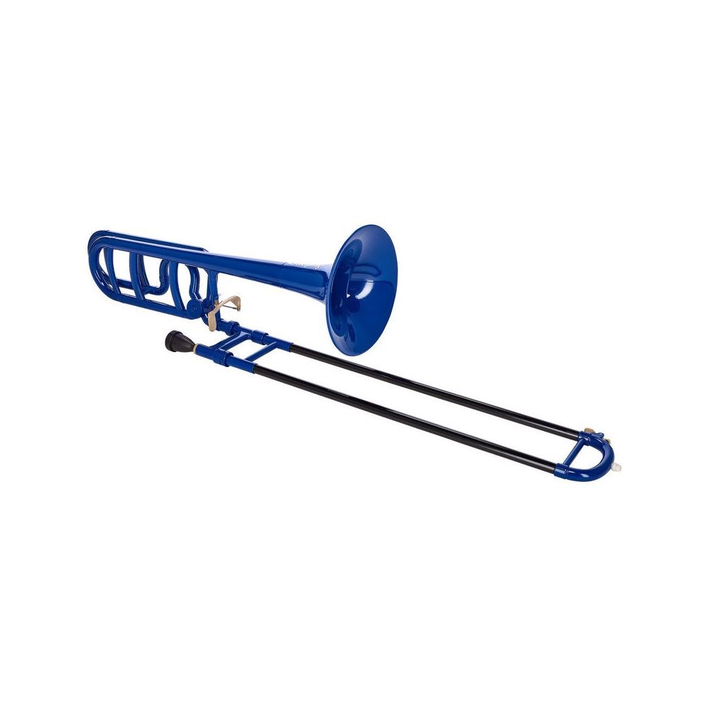 טרומבון Bb/F מפלסטיק Startone עם רוטור F – קל במיוחד 860 גרם, כולל פייה ותיק, כחול (יבוא בלעדי) 1 טרומבון Bb/F מפלסטיק Startone עם רוטור F – קל במיוחד 860 גרם, כולל פייה ותיק, כחול