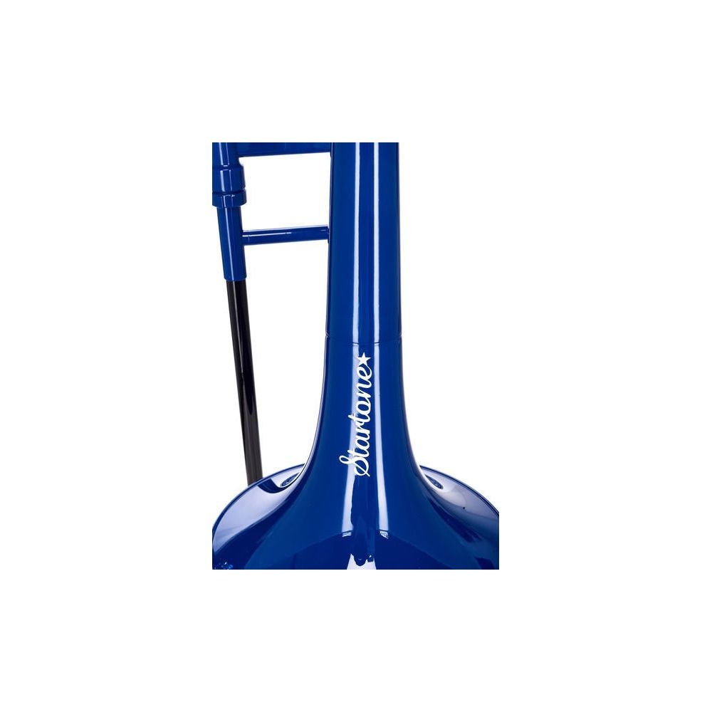 טרומבון Bb/F מפלסטיק Startone עם רוטור F – קל במיוחד 860 גרם, כולל פייה ותיק, כחול (יבוא בלעדי) 6 טרומבון הפלסטיק הכחול – טרומבון מפלסטיק, תמונה 6
