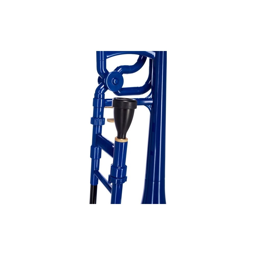 טרומבון Bb/F מפלסטיק Startone עם רוטור F – קל במיוחד 860 גרם, כולל פייה ותיק, כחול (יבוא בלעדי) 7 טרומבון הפלסטיק הכחול – טרומבון מפלסטיק, תמונה 7