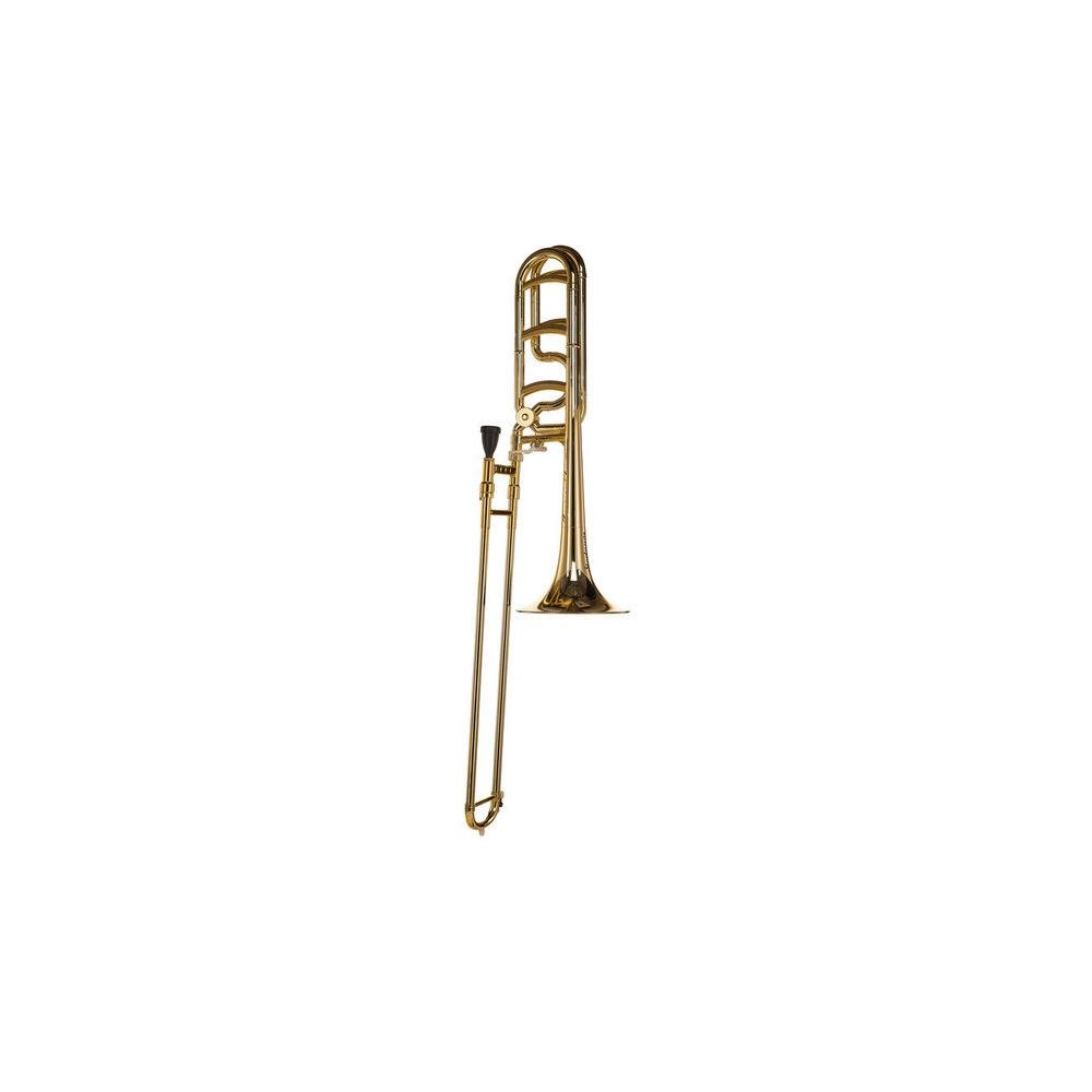 טרומבון Bb/F מפלסטיק Startone עם רוטור F – קל במיוחד 860 גרם, כולל פייה ותיק, זהב (יבוא בלעדי) 2 טרומבון הפלסטיק הזהוב – טרומבון מפלסטיק, תמונה 2