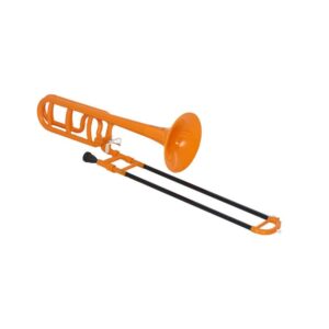 טרומבון Bb/F מפלסטיק Startone עם רוטור F – קל במיוחד 860 גרם, כולל פייה ותיק, כתום (יבוא בלעדי)