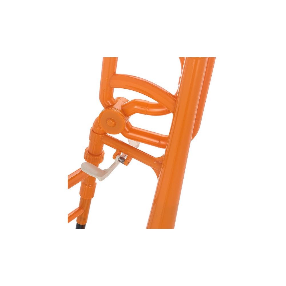 טרומבון Bb/F מפלסטיק Startone עם רוטור F – קל במיוחד 860 גרם, כולל פייה ותיק, כתום (יבוא בלעדי) 7 טרומבון הפלסטיק הכתום – טרומבון מפלסטיק, תמונה 7