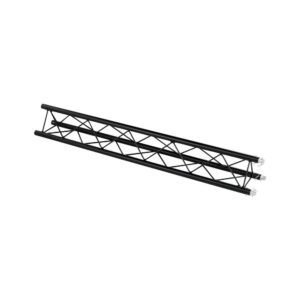 טראס דקו משולש 1.5 מ׳ Stageworx DT23B-150 – צינור 35 מ״מ, רוחב 22 ס״מ, שחור, כולל מחברים