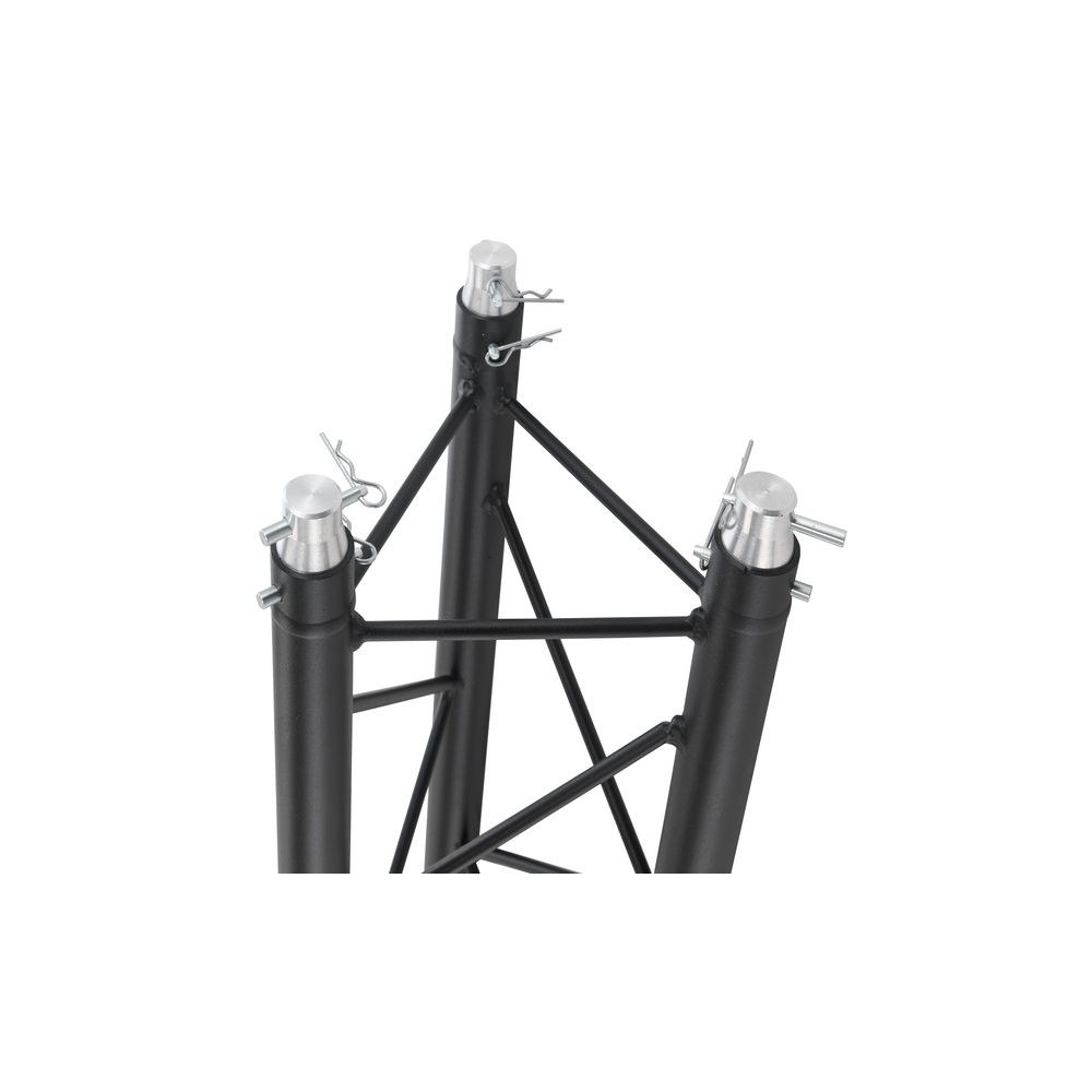 טראס דקו משולש 2 מ׳ Stageworx DT23B-200 – צינור 35 מ״מ, רוחב 22 ס״מ, שחור, כולל מחברים 7 טראס הדקו DT23B-200 – טראס דקו, תמונה 7