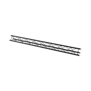 טראס דקו משולש 2.5 מ׳ Stageworx DT23B-250 – צינור 35 מ״מ, רוחב 22 ס״מ, שחור, כולל מחברים