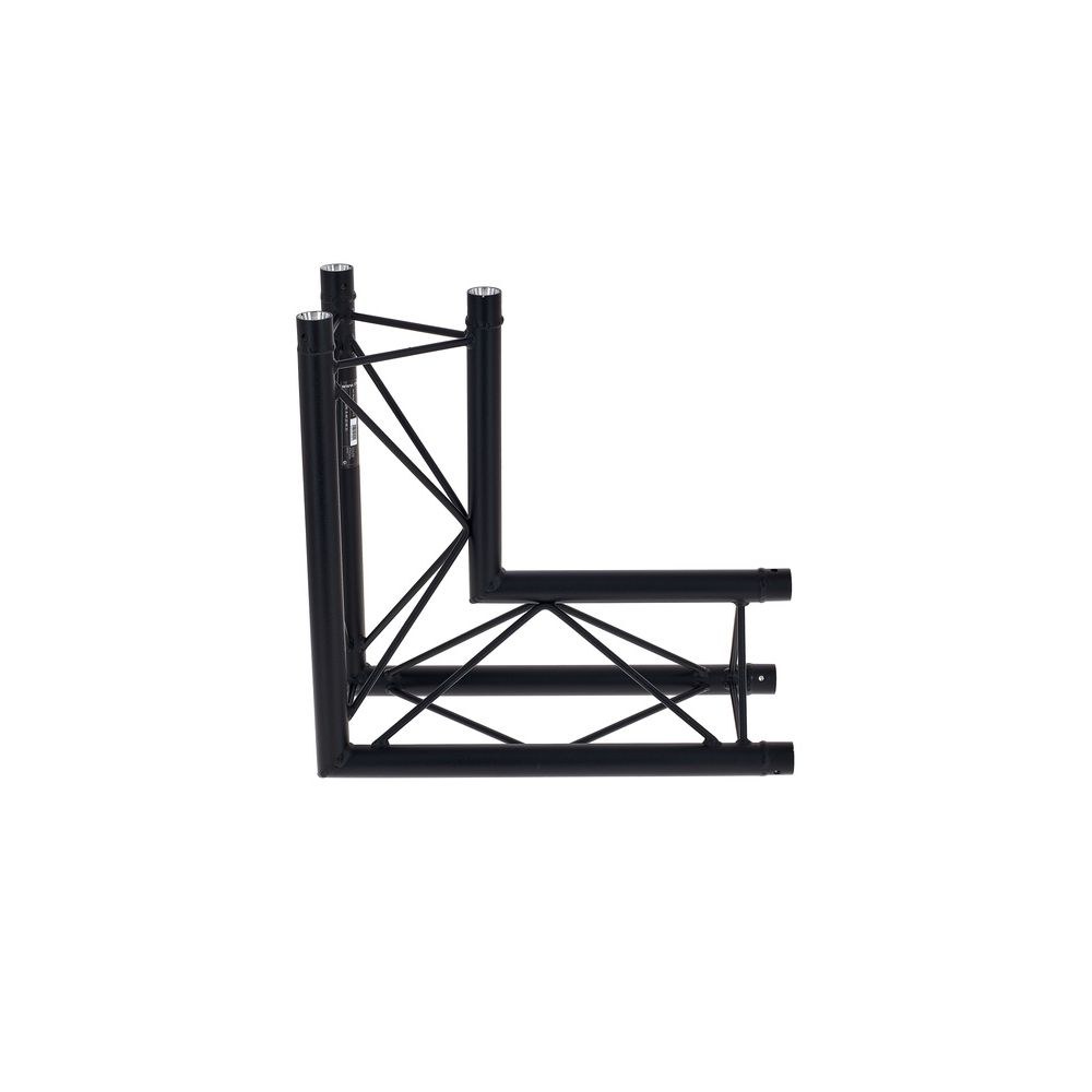 פינת טראס דקו משולש 90° Stageworx DT23B-C25 – 2 כיוונים, אנכית, שחור, כולל מחברים 5 פינת הדקו DT23B-C25 – פינת טראס דקו, תמונה 5