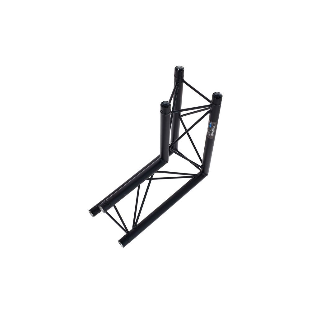 פינת טראס דקו משולש 90° Stageworx DT23B-C25 – 2 כיוונים, אנכית, שחור, כולל מחברים 6 פינת הדקו DT23B-C25 – פינת טראס דקו, תמונה 6