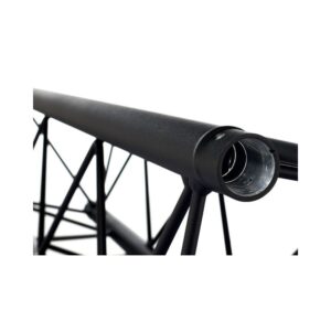 טראס דקו מרובע 1.5 מ׳ Stageworx DT24B-150 – צינור 35 מ״מ, רוחב 22 ס״מ, שחור, כולל מחברים