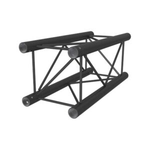 טראס דקו מרובע 0.5 מ׳ Stageworx DT24B-050 – צינור 35 מ״מ, רוחב 22 ס״מ, שחור, כולל מחברים