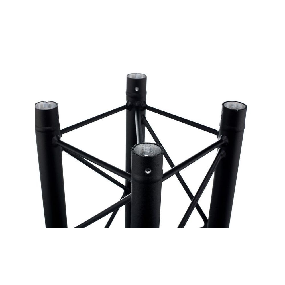 חלק T לטראס דקו מרובע Stageworx DT24B-T35 – 3 כיוונים, שחור, כולל מחברים 2 חלק ה-T לטראס DT24B – חלק לטראס דקו, תמונה 2