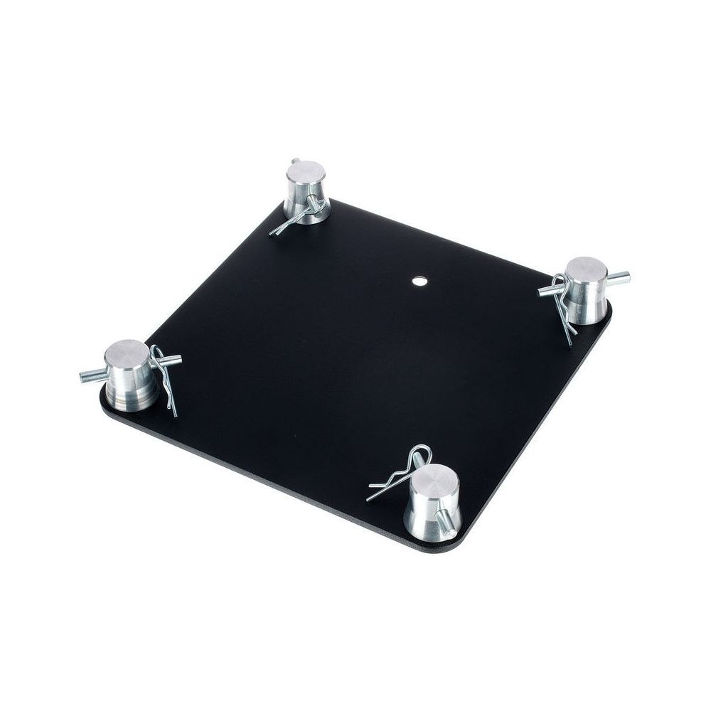 פלטת בסיס לטראס דקו Stageworx DT24B-BP – 22×22 ס״מ, אלומיניום שחור, לטראסי DT24 ו-DT23 1 פלטת בסיס לטראס דקו Stageworx DT24B-BP – 22×22 ס״מ, אלומיניום שחור, לטראסי DT24 ו-DT23