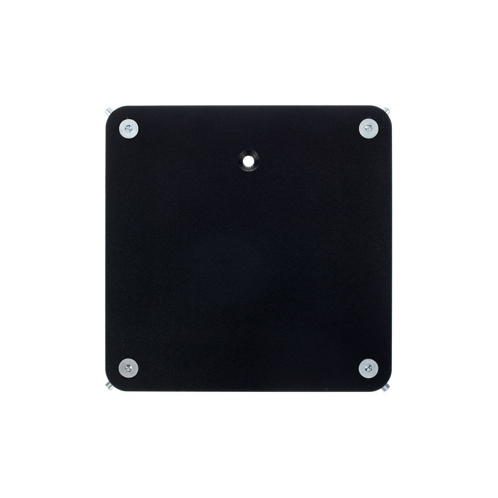 פלטת בסיס לטראס דקו Stageworx DT24B-BP – 22×22 ס״מ, אלומיניום שחור, לטראסי DT24 ו-DT23 6 פלטת הבסיס לטראס הדקו – פלטת בסיס לטראס, תמונה 6