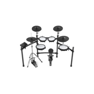 מערכת תופים אלקטרונית NUX DM-310H – פדי Mesh וסטנד היי-האט עצמאי