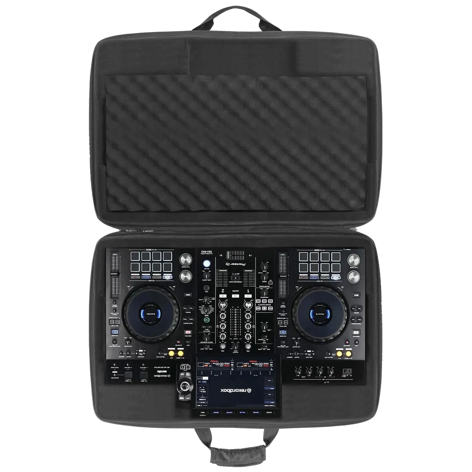 קייס קשיח UDG Creator ל-XDJ-RX3 – EVA דוחה מים, רצועת כתף ומקום לכבלים 1 קייס EVA קשיח UDG Creator XDJ-RX3 Hardcase