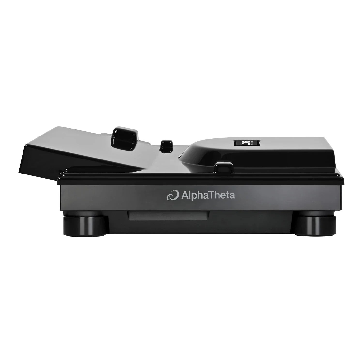 כיסוי מגן UDG ל-CDJ-3000X – ABS שחור מבריק, הגנה מאבק, נוזלים ומכות 3 כיסוי מגן לנגן DJ UDG Ultimate AlphaTheta CDJ-3000X Equipment Cover Black – תמונה 3