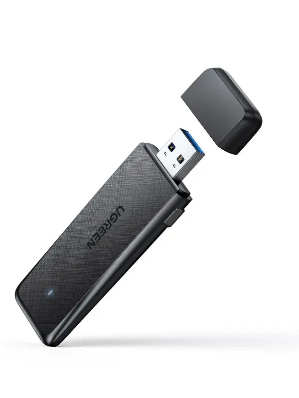 כרטיס רשת אלחוטי USB חיצוני UGREEN CM492 – Wi-Fi דו-תדרי 2.4GHz ו-5GHz, תואם Windows, macOS ולינוקס 1 UGREEN CM492 כרטיס רשת אלחוטי USB