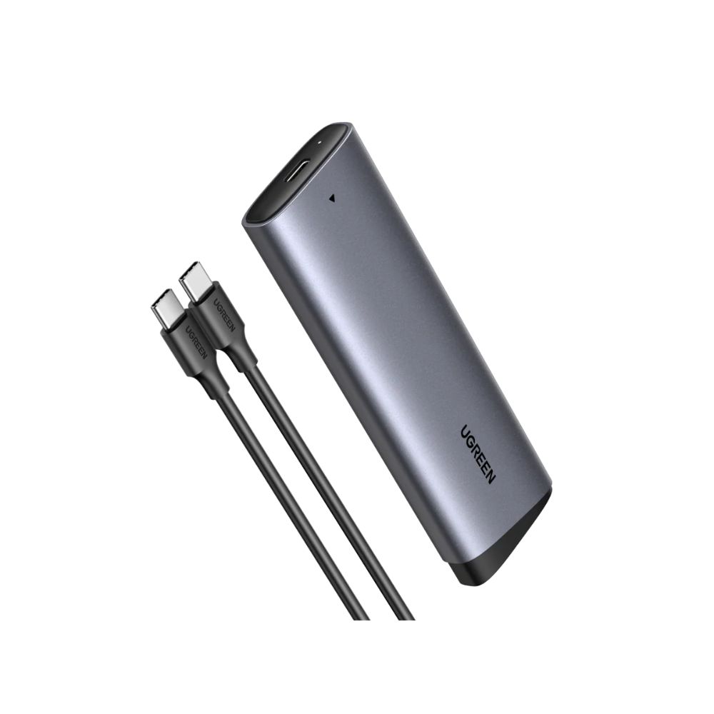 מארז חיצוני ל-SSD M.2 NVMe UGREEN CM767 – חיבור USB-C עד 10Gbps, התקנה ללא כלים ותמיכה בכוננים עד 8TB 1 UGREEN CM767 מארז SSD M.2 NVMe