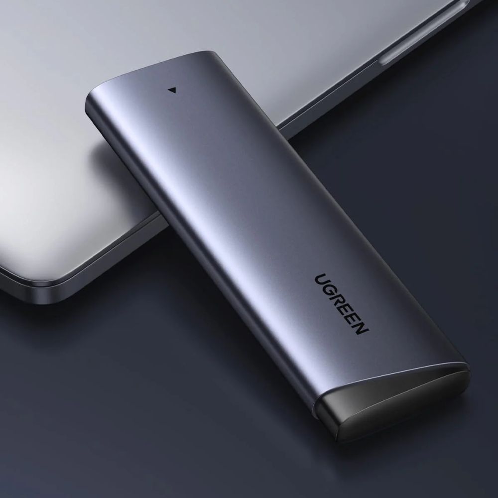 מארז חיצוני ל-SSD M.2 NVMe UGREEN CM767 – חיבור USB-C עד 10Gbps, התקנה ללא כלים ותמיכה בכוננים עד 8TB 2 UGREEN CM767 מארז SSD M.2 NVMe 2