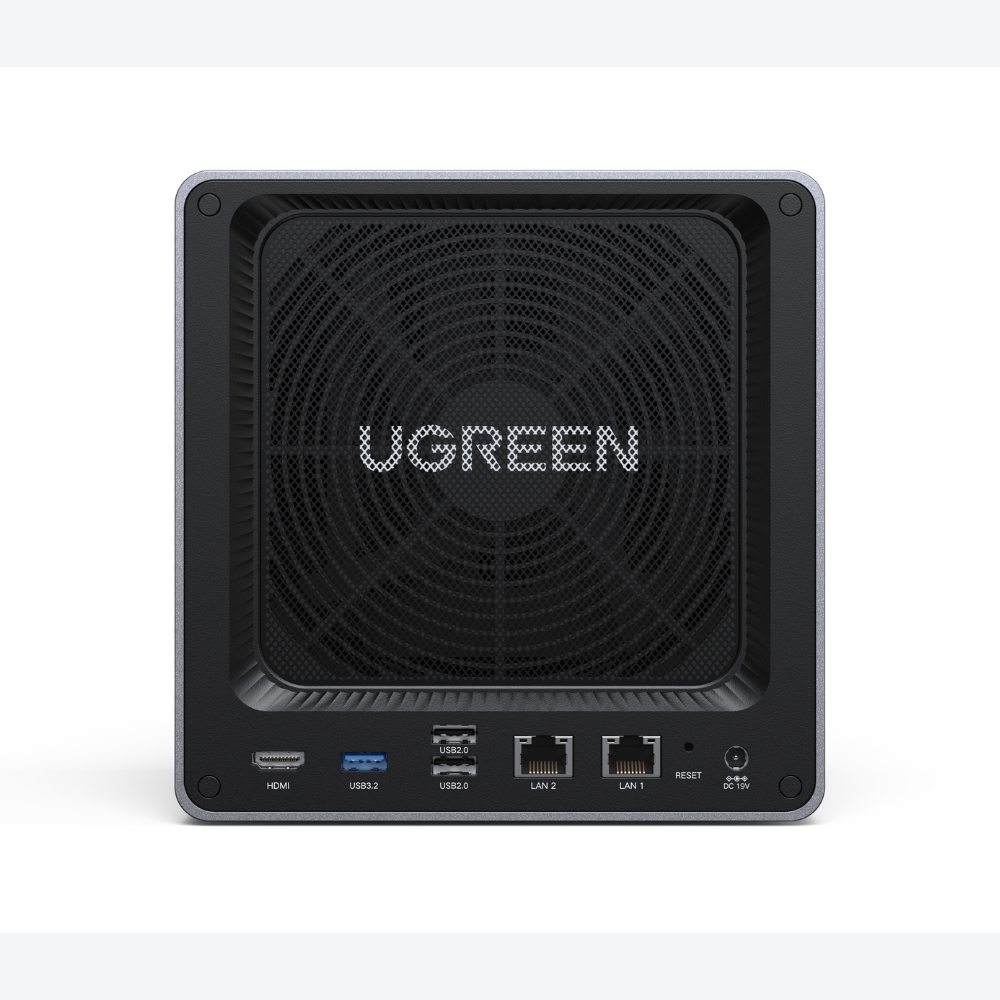שרת אחסון NAS עם 4 תושבות UGREEN NASync DXP4800 Plus – עד 136TB, חיבור 10GbE ומעבד Intel 4 UGREEN NASync DXP4800 Plus שרת NAS 4